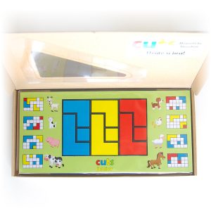 Magnetický hlavolam Cuts Junior, darčekové balenie, otvorené, magnetické puzzle pre malé deti | Cuts-hlavolam.sk