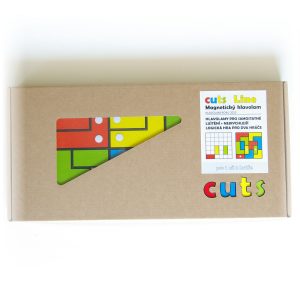 Magnetické skladačky pre deti Cuts Line, magnetický hlavolam pre deti, darčekové balenie | Cuts-hlavolam.sk