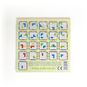 Magnetická hra pre deti Cuts Mini, logická hra pre deti, zadná strana | Cuts-hlavolam.sk