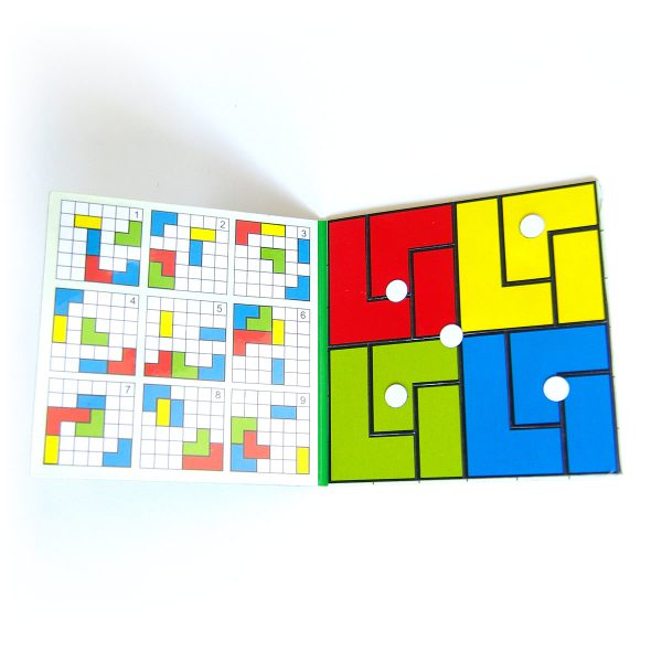 Magnetické puzzle Cuts Pocket, logická hra pre deti do kapsy, otvorený | Cuts-hlavolam.sk