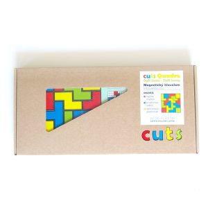 Magnetický hlavolam Cuts Quadro, logická hra pre deti a dospelých, darčekové balenie | Cuts-hlavolam.sk